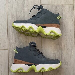 New Sorel Women's Kinetic Impact Caribou Waterproof Sneakers